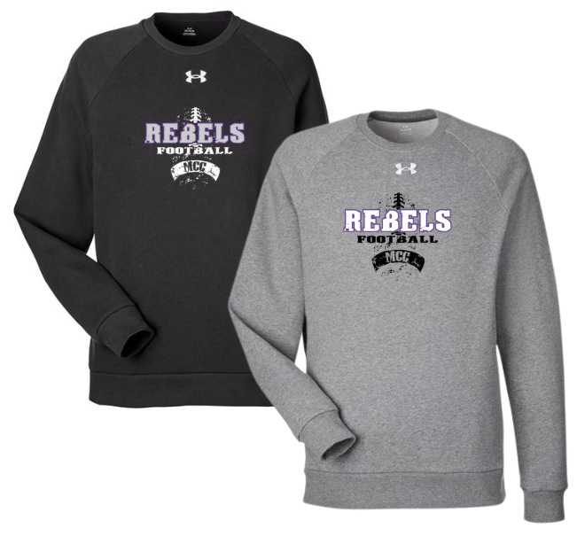 MCC 2025 Football : UA Rival Fleece Sweatshirt