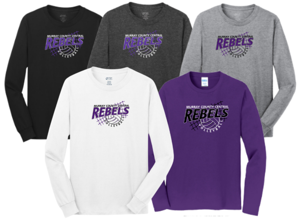MCC 2025 Volleyball : Port & Company® Long Sleeve Core Cotton Tee