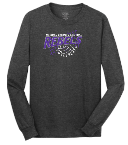MCC 2025 Volleyball : Port & Company® Long Sleeve Core Cotton Tee