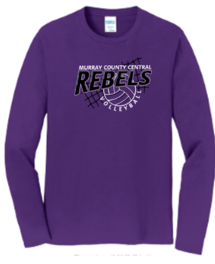 MCC 2025 Volleyball : Port & Company® Long Sleeve Core Cotton Tee