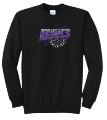 MCC 2025 Volleyball : Port & Company® Core Fleece Crewneck Sweatshirt