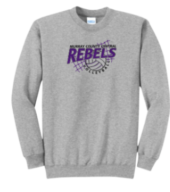 MCC 2025 Volleyball : Port & Company® Core Fleece Crewneck Sweatshirt