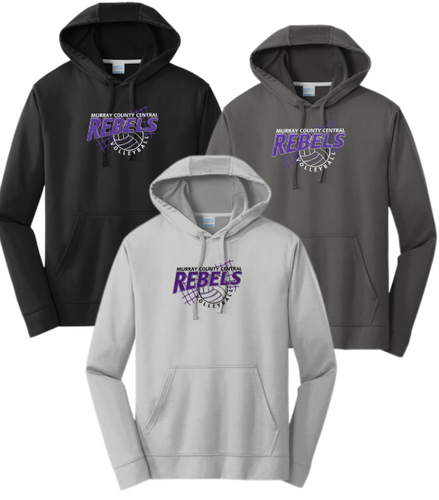 MCC 2025 Volleybal : Port & Company Performance Fleece Hoodie