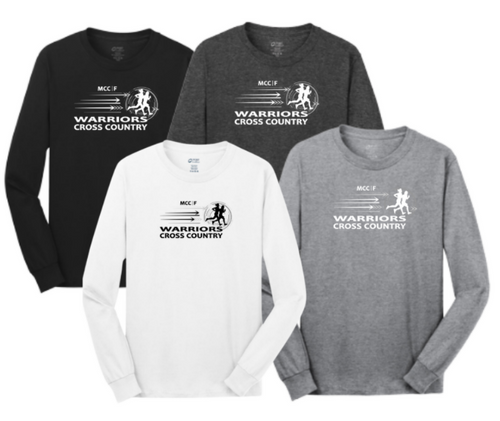 2025 MCC\F Cross County : Port & Company® Long Sleeve Core Cotton Tee