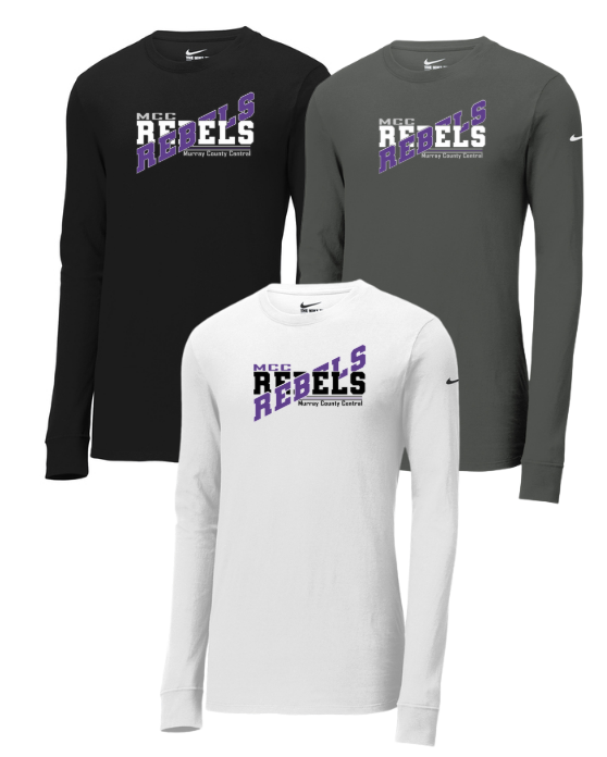 2025 Fall General : Nike Dri-FIT Cotton/Poly Long Sleeve Tee