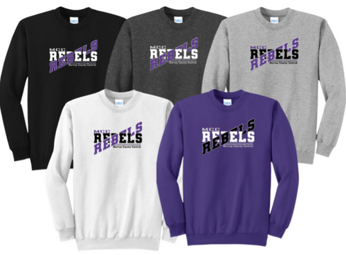 2025 Fall General : Port & Company® Core Fleece Crewneck Sweatshirt