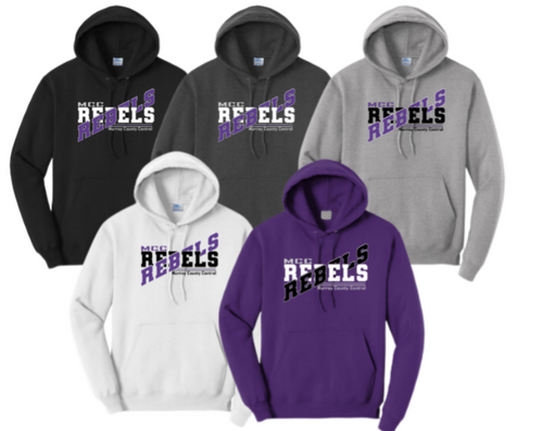 2025 Fall General : Port & Company® Core Fleece Pullover Hooded Sweatshirt