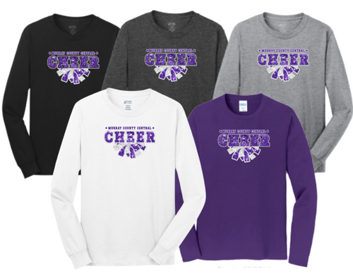 MCC 2025 Cheer : Port & Company® Long Sleeve Core Cotton Tee