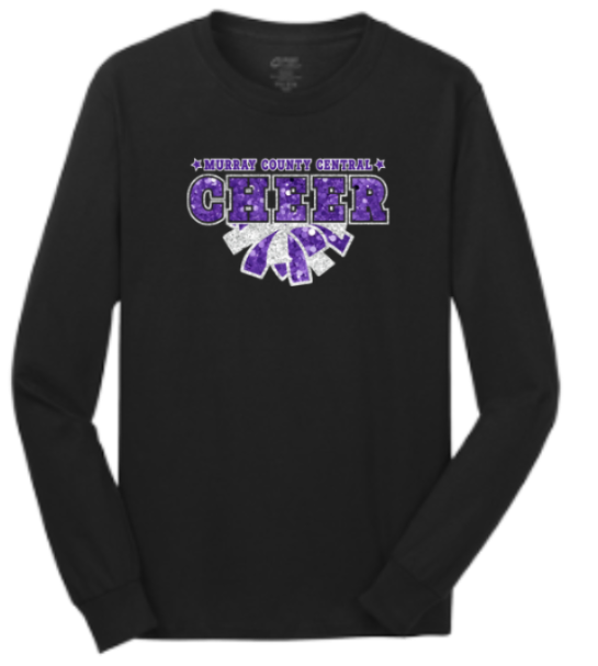MCC 2025 Cheer : Port & Company® Long Sleeve Core Cotton Tee