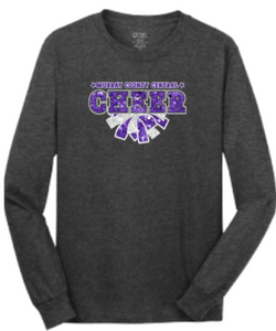 MCC 2025 Cheer : Port & Company® Long Sleeve Core Cotton Tee