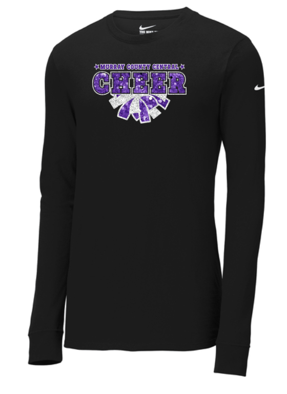 MCC 2025 Cheer: Nike Dri-FIT Cotton/Poly Long Sleeve Tee