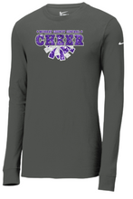 Load image into Gallery viewer, MCC 2025 Cheer: Nike Dri-FIT Cotton/Poly Long Sleeve Tee
