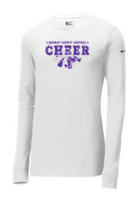 Load image into Gallery viewer, MCC 2025 Cheer: Nike Dri-FIT Cotton/Poly Long Sleeve Tee