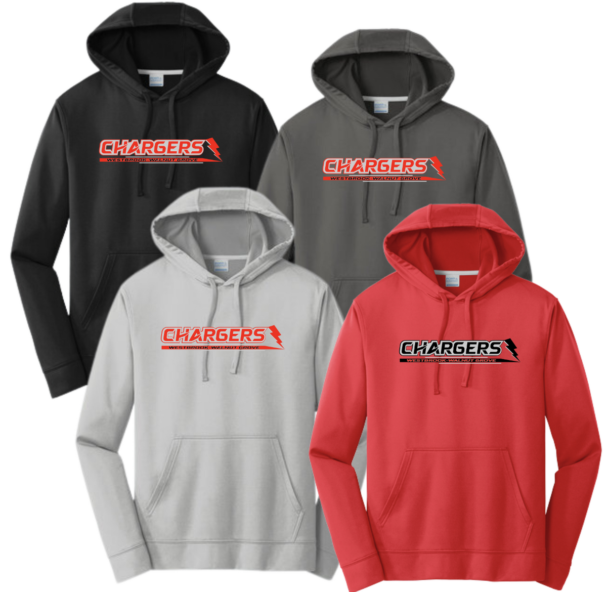 2025 WWG General : Port & Company Performance Fleece Hoodie