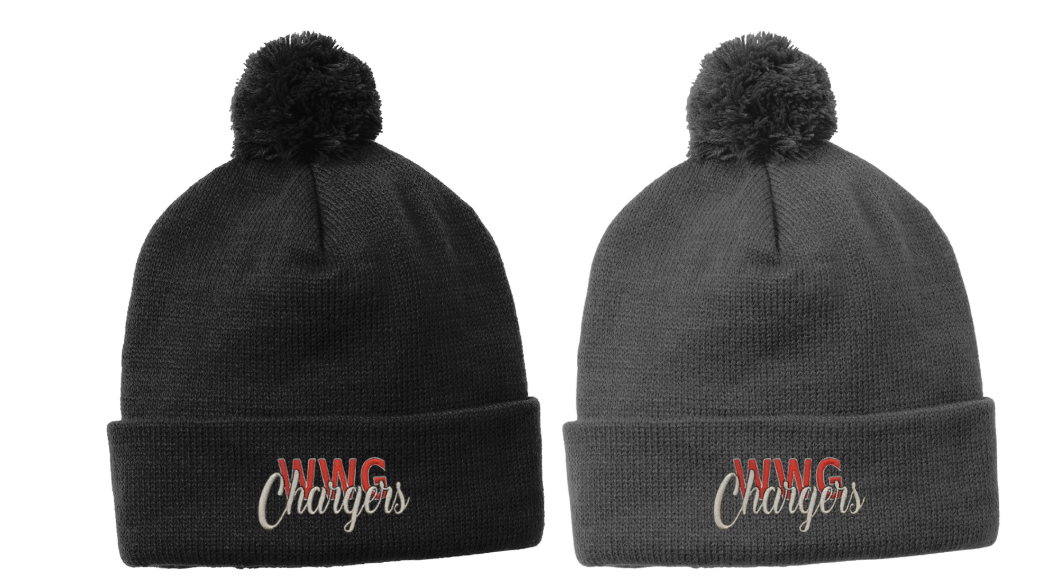 2025 WWG General : Sport-Tek ® Solid Pom Pom Beanie