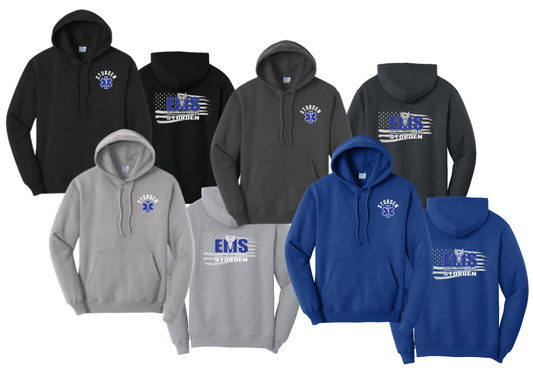 Storden First Responders: Port & Company® Core Fleece Pullover Hooded Sweatshirt