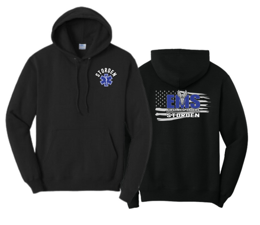 Storden First Responders: Port & Company® Core Fleece Pullover Hooded Sweatshirt