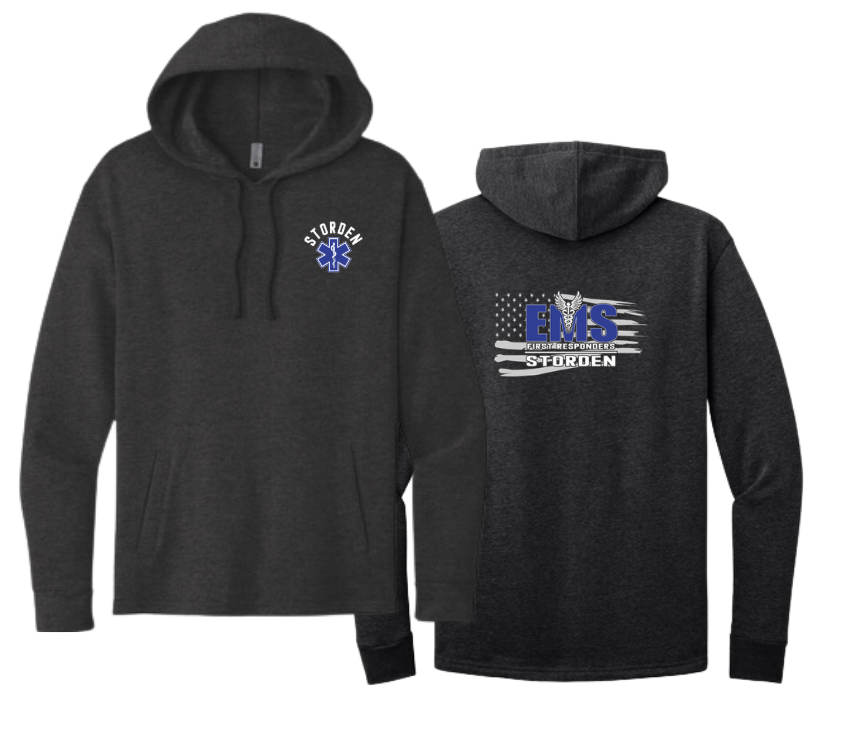 Storden First Responders : Next Level Apparel Unisex Hoodie