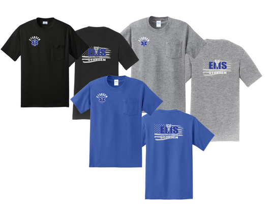 Storden First Responders : Port & Co™ Essential Pocket Tee