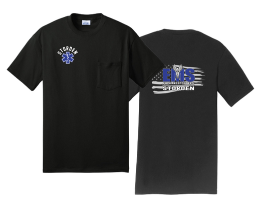 Storden First Responders : Port & Co™ Essential Pocket Tee