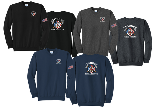 Storden Fire & Rescue : Port & Company® Core Fleece Crewneck Sweatshirt