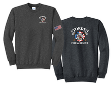 Load image into Gallery viewer, Storden Fire &amp; Rescue : Port &amp; Company® Core Fleece Crewneck Sweatshirt