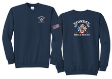 Load image into Gallery viewer, Storden Fire &amp; Rescue : Port &amp; Company® Core Fleece Crewneck Sweatshirt