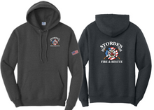 Load image into Gallery viewer, Storden Fire &amp; Rescue: Port &amp; Company® Core Fleece Pullover Hooded Sweatshirt