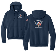 Load image into Gallery viewer, Storden Fire &amp; Rescue: Port &amp; Company® Core Fleece Pullover Hooded Sweatshirt