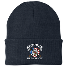 Load image into Gallery viewer, Storden Fire &amp; Rescue : Port &amp; Co™ Knit Cap