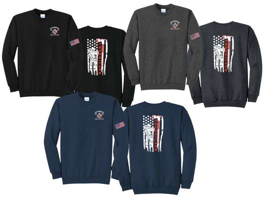 Storden Fire & Rescue : Name/Flag : Port & Company® Core Fleece Crewneck Sweatshirt