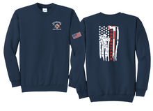 Load image into Gallery viewer, Storden Fire &amp; Rescue : Name/Flag : Port &amp; Company® Core Fleece Crewneck Sweatshirt