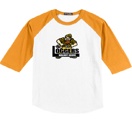 2026 WG Loggers : Design 2 : Sport-Tek® Colorblock Raglan Jersey