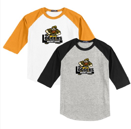 2026 WG Loggers : Design 2 : Sport-Tek® Colorblock Raglan Jersey