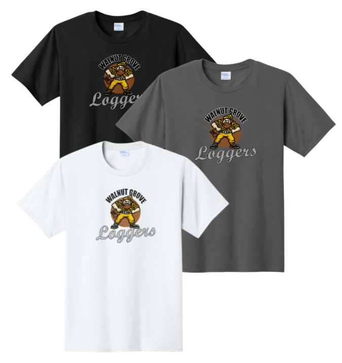 2026 WG Loggers : Design 1 : Port & Co™ Fan Favorite™ Tee