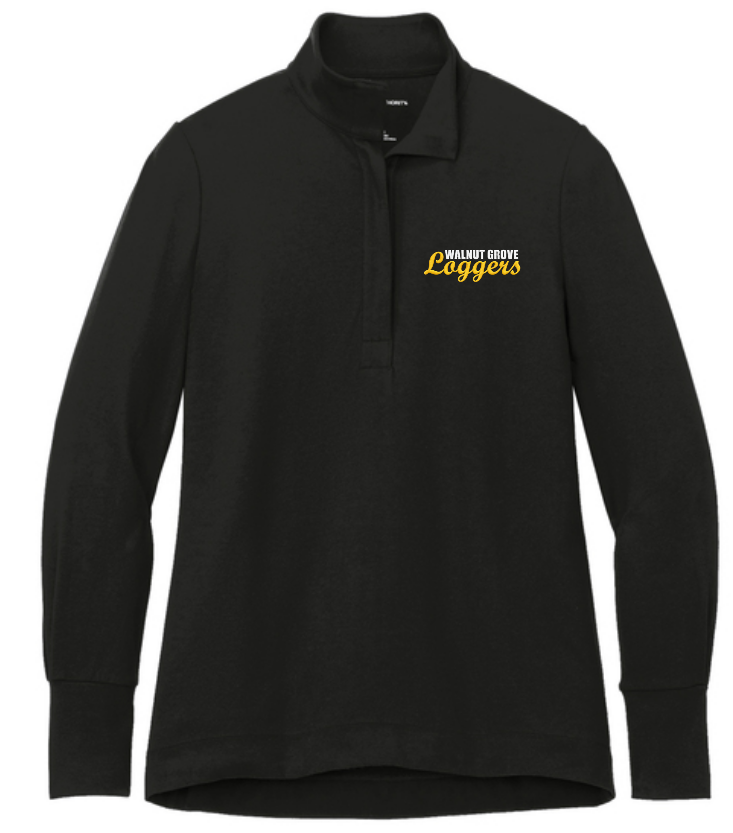 2026 WG Loggers : EMBROIDERED : LADIES : Port Authority® Fairway Stretch 1/4-Zip