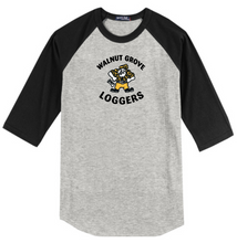 Load image into Gallery viewer, 2026 WG Loggers : Design 3 : Sport-Tek® Colorblock Raglan Jersey