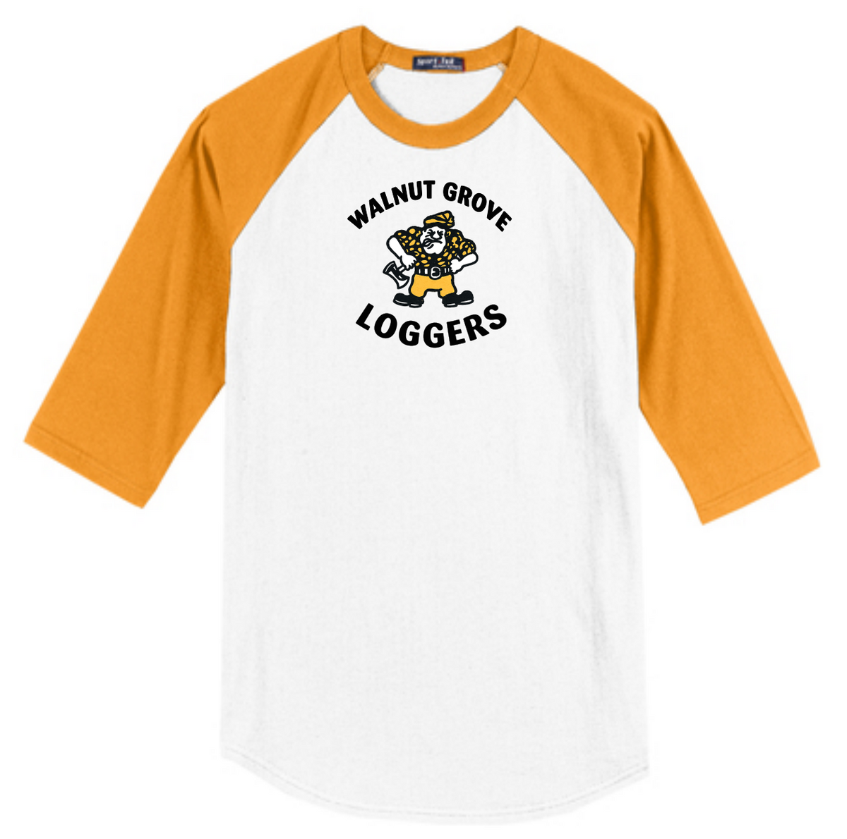 2026 WG Loggers : Design 3 : Sport-Tek® Colorblock Raglan Jersey