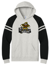 Load image into Gallery viewer, 2026 WG Loggers : Design 2 : Jerzees® Unisex NuBlend® Varsity Colorblock Hooded Sweatshirt