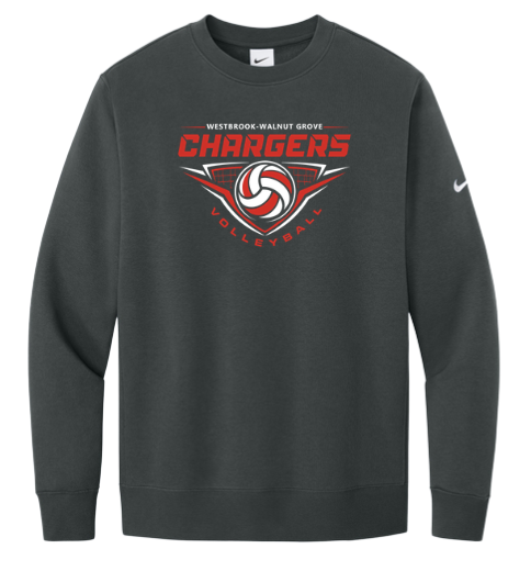 2026 WWG Volleyball : Nike Club Fleece Crew