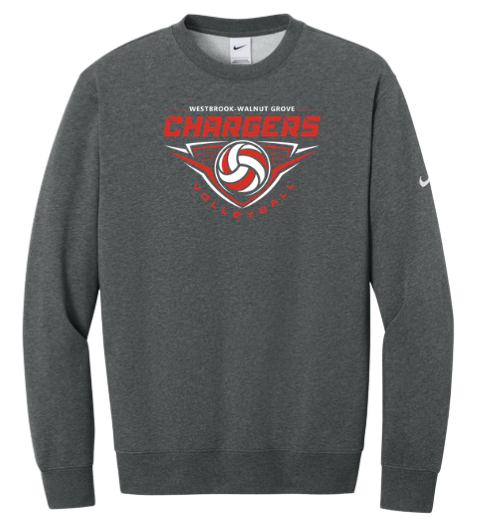 2026 WWG Volleyball : Nike Club Fleece Crew