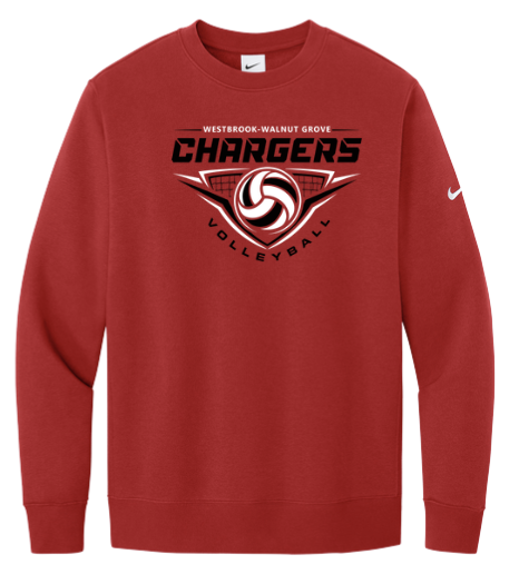 2026 WWG Volleyball : Nike Club Fleece Crew