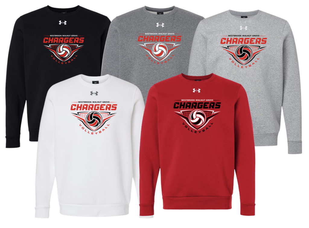 2026 WWG Volleyball : UA Team Icon Fleece Crew