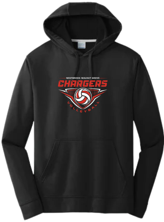2026 WWG Volleyball  : Port & Company Performance Fleece Hoodie