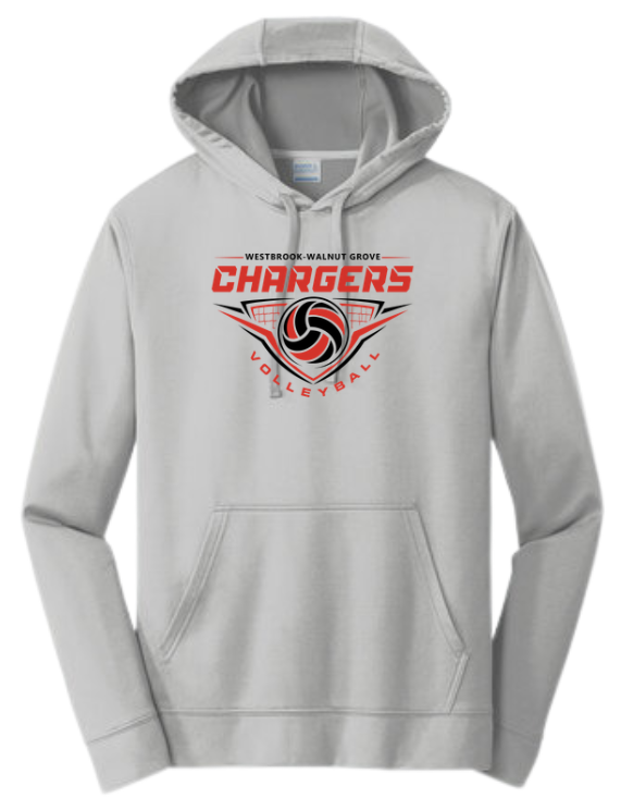 2026 WWG Volleyball  : Port & Company Performance Fleece Hoodie