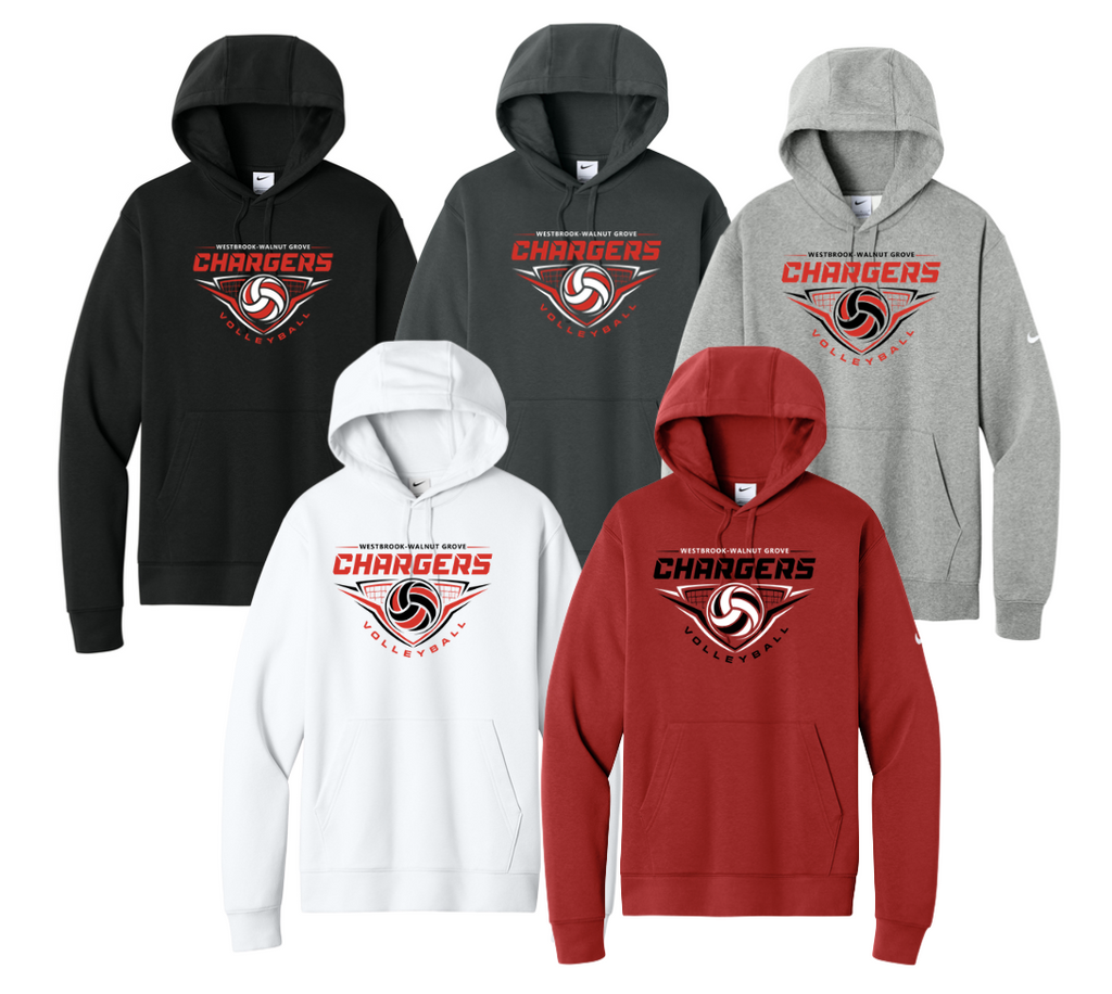 2026 WWG Volleyball : Nike Club Fleece Hoodie