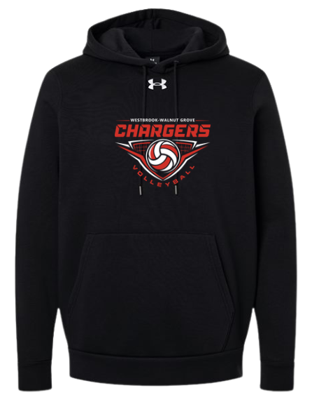 2026 WWG Volleyball : UA Team Icon Fleece Hooded Sweatshirt