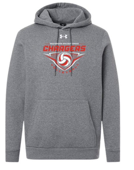 2026 WWG Volleyball : UA Team Icon Fleece Hooded Sweatshirt