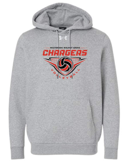 2026 WWG Volleyball : UA Team Icon Fleece Hooded Sweatshirt
