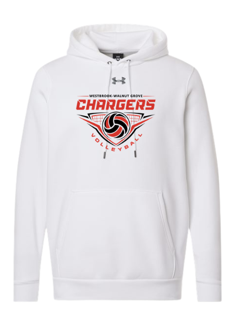 2026 WWG Volleyball : UA Team Icon Fleece Hooded Sweatshirt